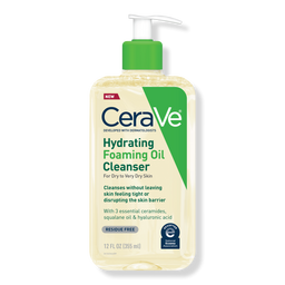CeraVe Hydrating Foaming Oil Cleanser - 12.0 oz