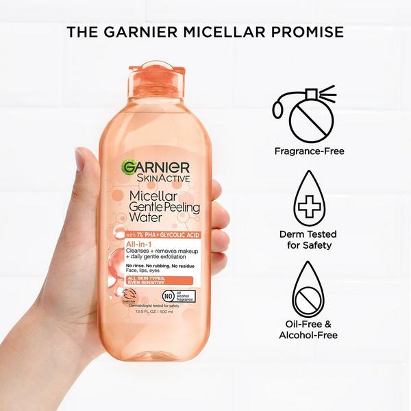 Garnier Micellar Skinactive Gentle Peeling Water with 1% PHA & Glycolic Acid #6