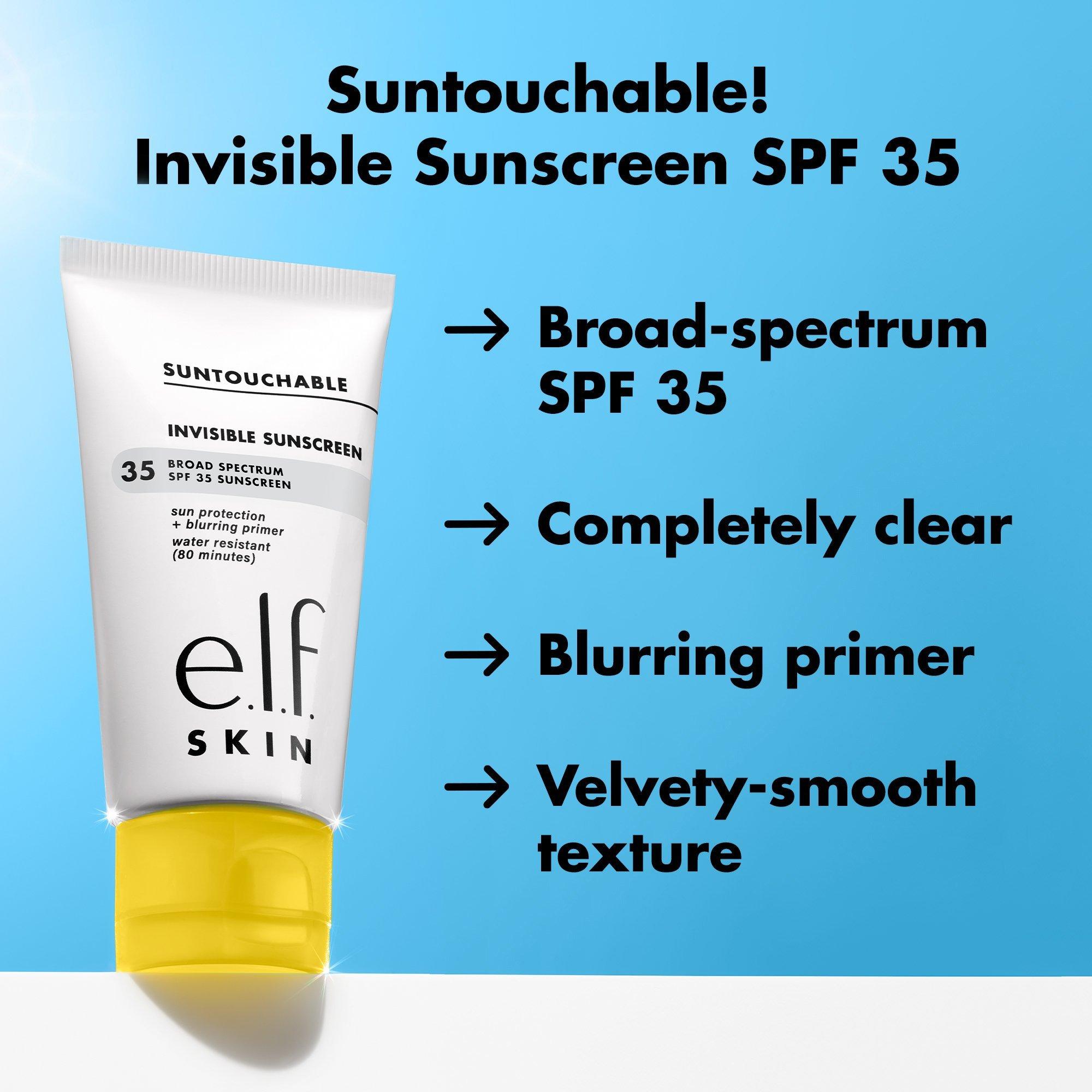 Невидимый солнцезащитный крем e.l.f. Cosmetics Suntouchable SPF 35 — фото 3