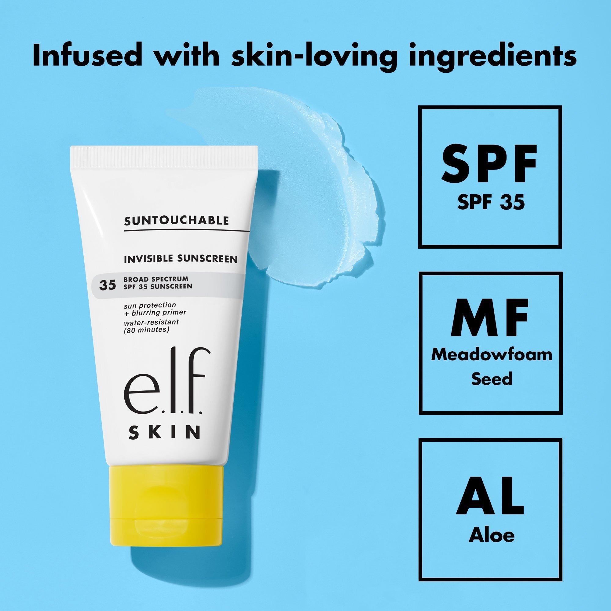 Невидимый солнцезащитный крем e.l.f. Cosmetics Suntouchable SPF 35 — фото 4