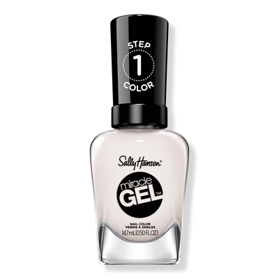 Sally Hansen Miracle Gel Nail Polish, Blacks, Whites, & Nudes