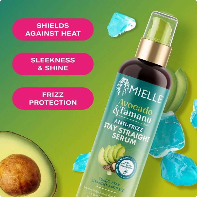 Mielle - Avocado & Tamanu Anti-Frizz Stay Straight Serum | Ulta Beauty
