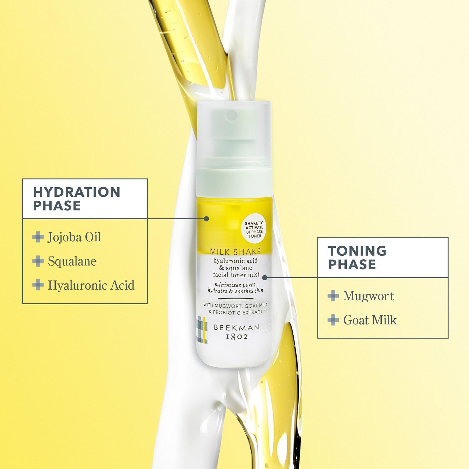 Travel Size Milk Shake Hyaluronic Acid & Squalane Facial Toner Mist