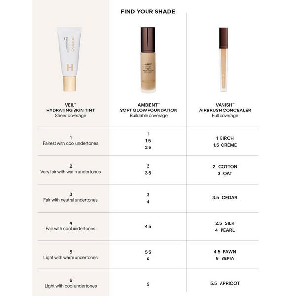 HOURGLASS Veil Hydrating Skin Tint #5