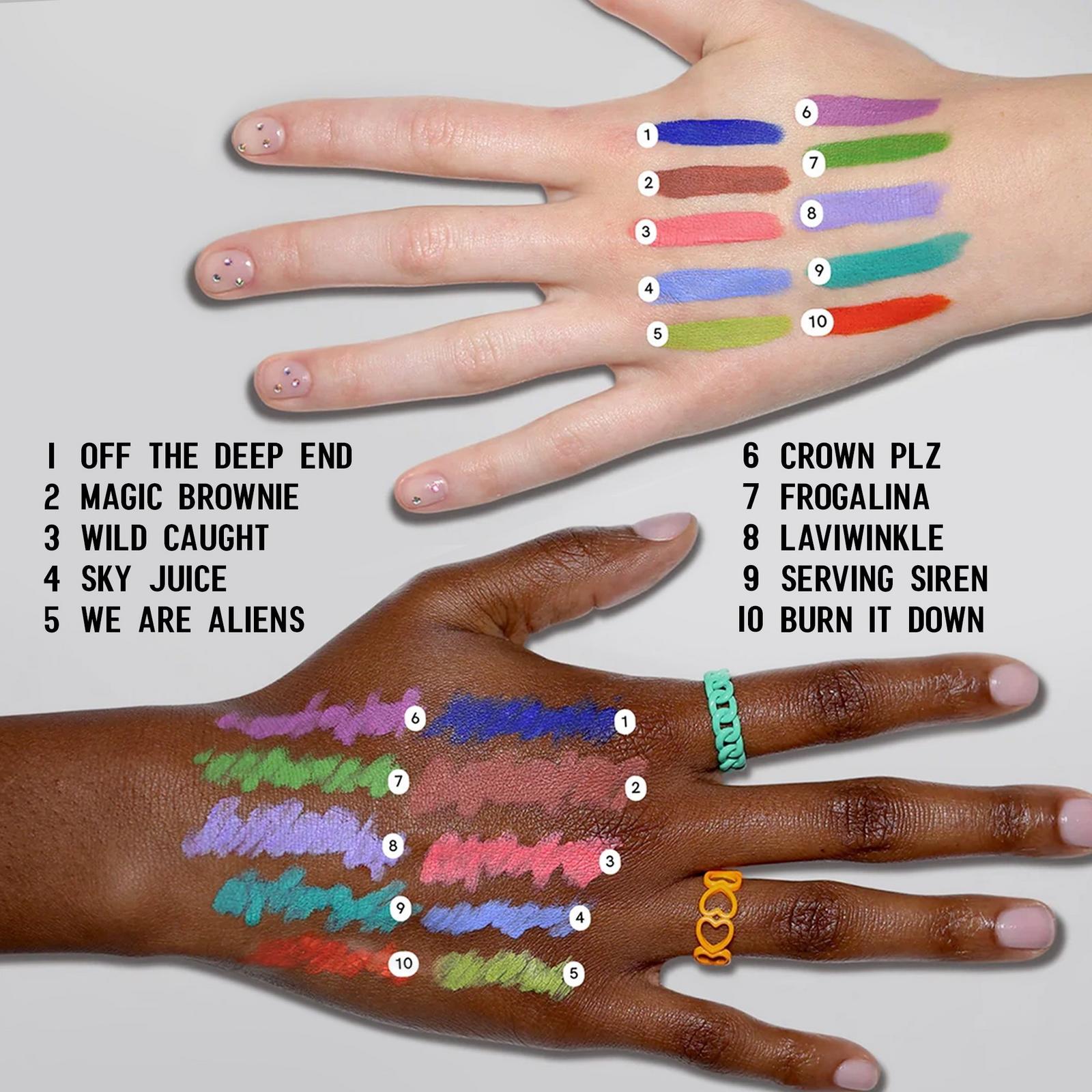 Chromaddiction Matte Eye Paint + Eyeliner