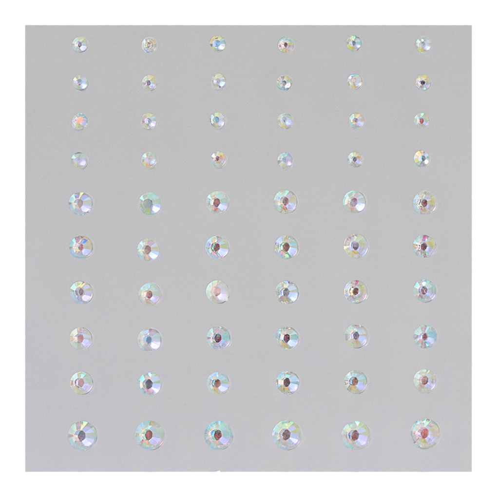 Glitz Flat Back AB Iridescent Rhinestone Face Gems in 2-6mm or mixed –  Evol Cosmetics Ltd