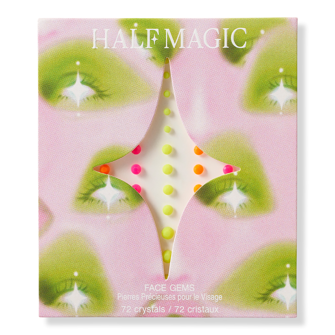 HALF MAGIC Solid Neon Self-Adhesive Face Gems #1