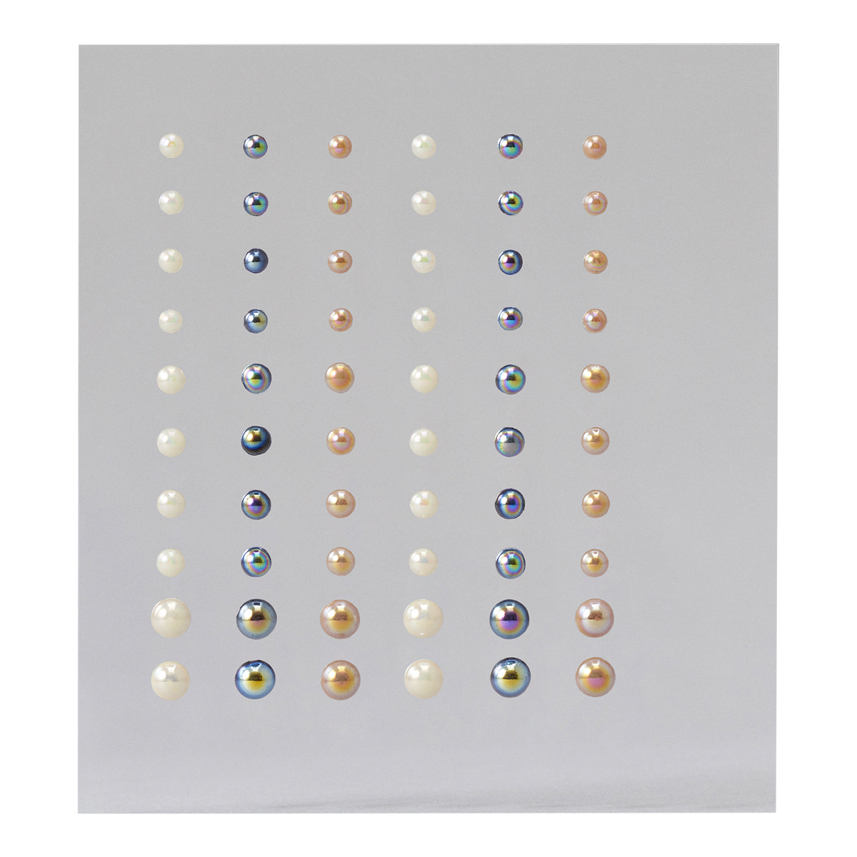 Classic Iridescent Self-Adhesive Face Pearls