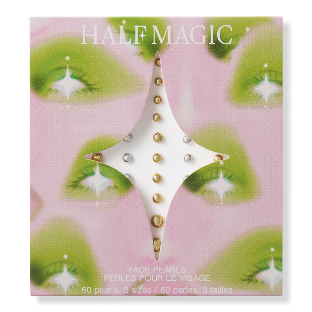 Half Magic Bold Metallic Self-adhesive Face Pearls