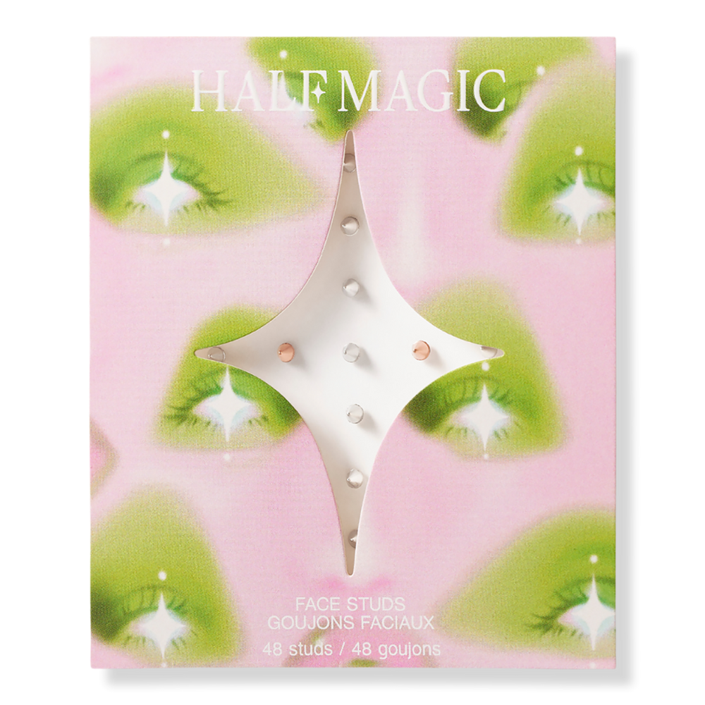 Half Magic Bold Metallic Self-adhesive Face Studs