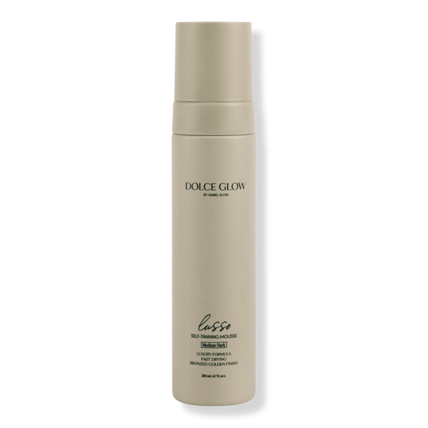 Dolce Glow Lusso Self-Tanning Mousse in Medium to Dark #1