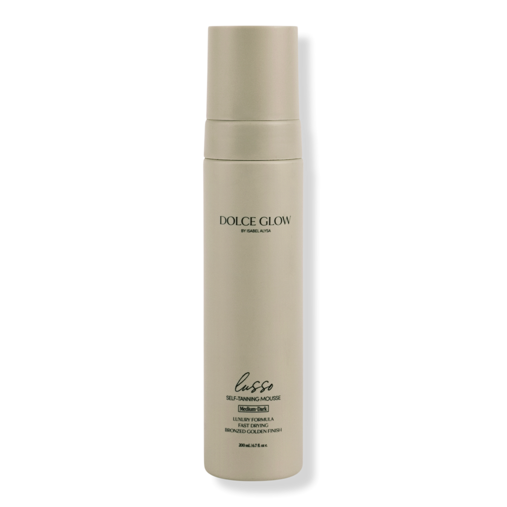 Dolce Glow Lusso Self-tanning Mousse In Medium To Dark