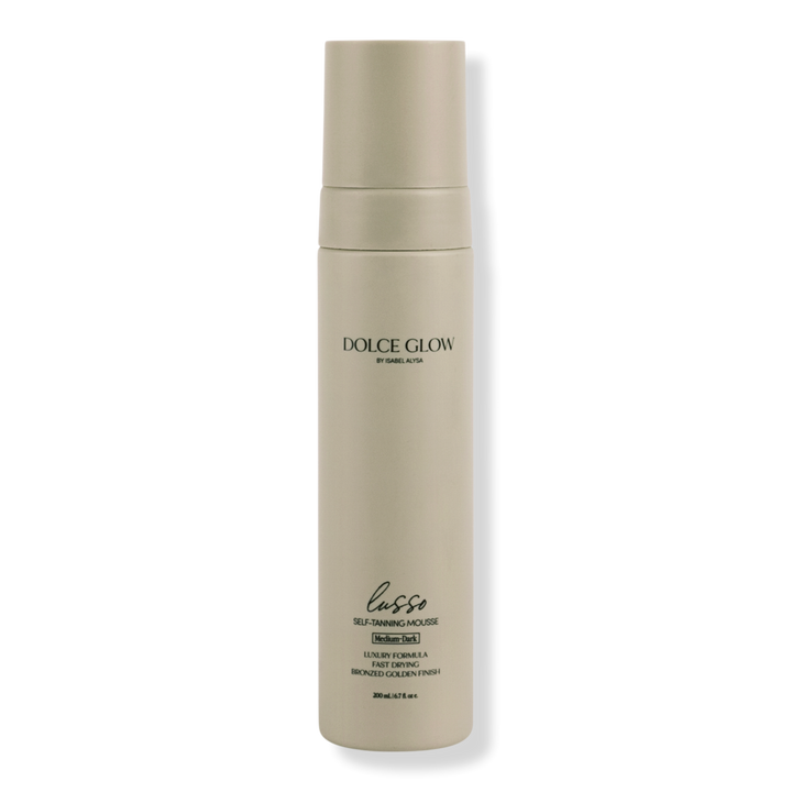 Dolce Glow Lusso Self-Tanning Mousse in Medium to Dark #1