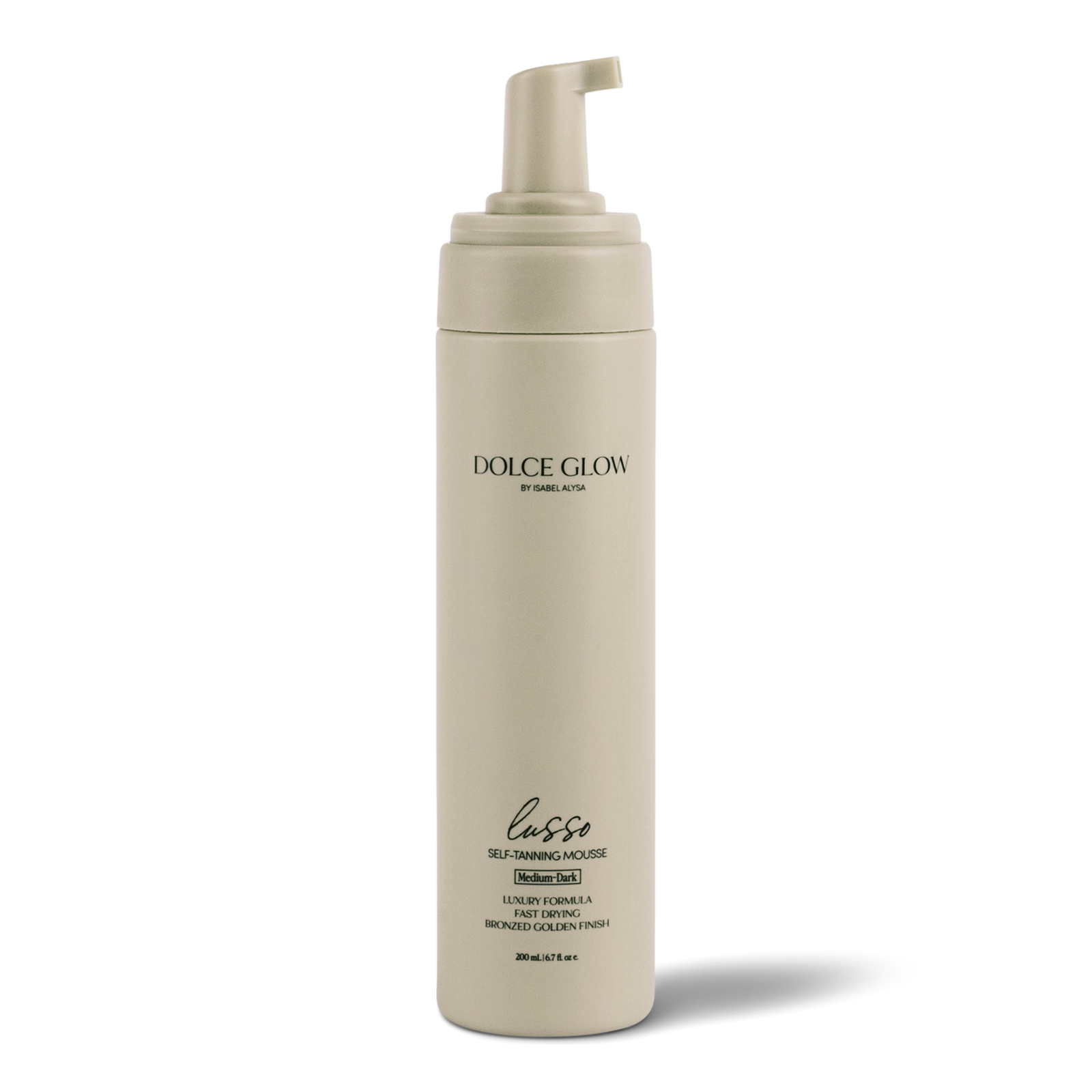 Lusso Self-Tanning Mousse in Medium to Dark