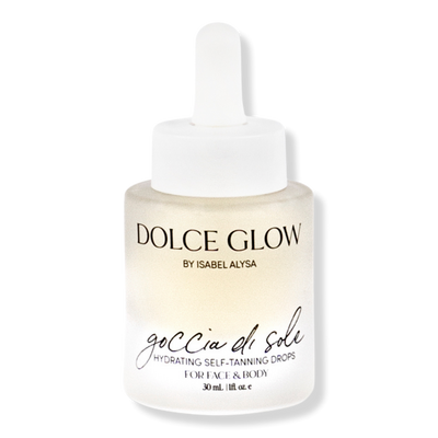 Dolce Glow Goccia di Sole Hydrating Self-Tanning Serum Drops for Face and Body