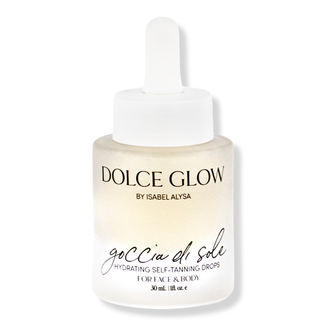 Dolce Glow Goccia di Sole Hydrating Self-Tanning Serum Drops for Face and Body #1