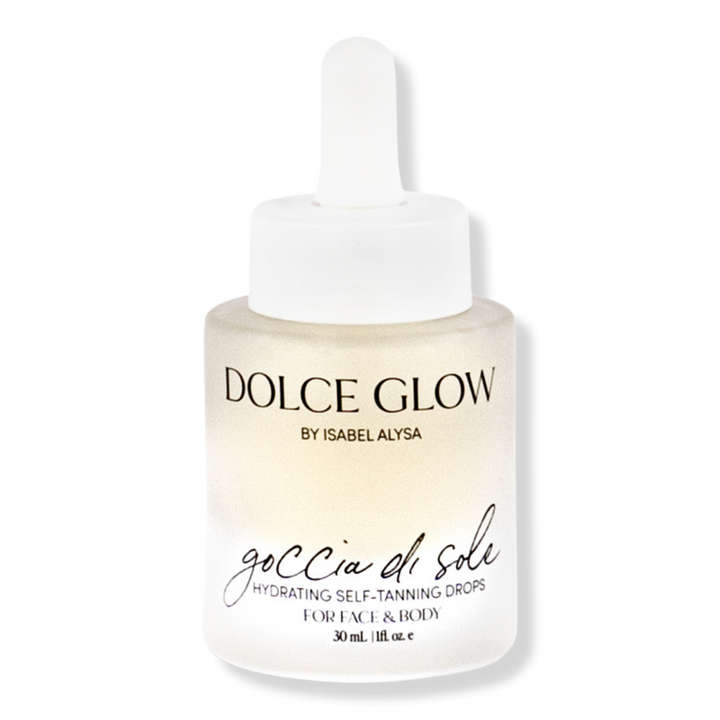 Dolce Glow Goccia di Sole Hydrating Self-Tanning Serum Drops for Face and Body #1
