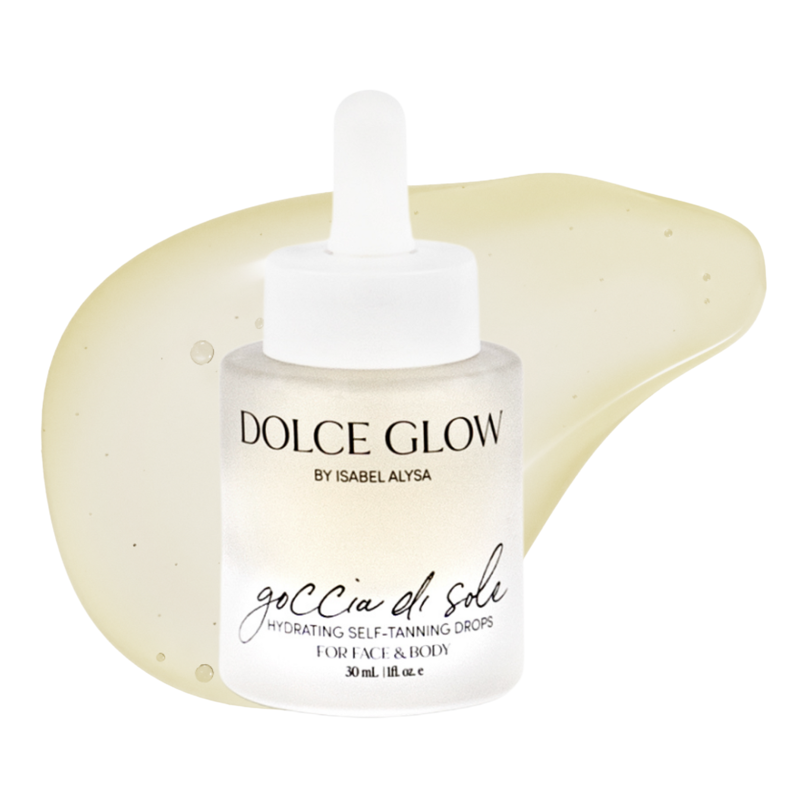 Goccia di Sole Hydrating Self-Tanning Serum Drops for Face and Body