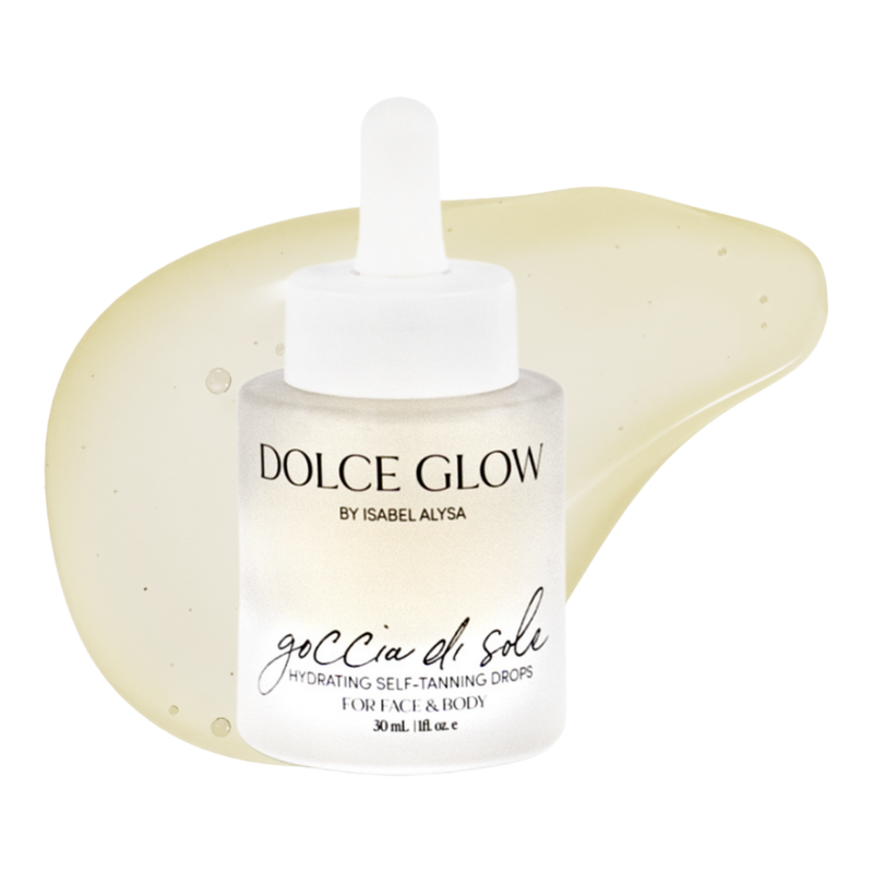 Dolce Glow - Goccia di Sole Hydrating Self-Tanning Serum Drops for