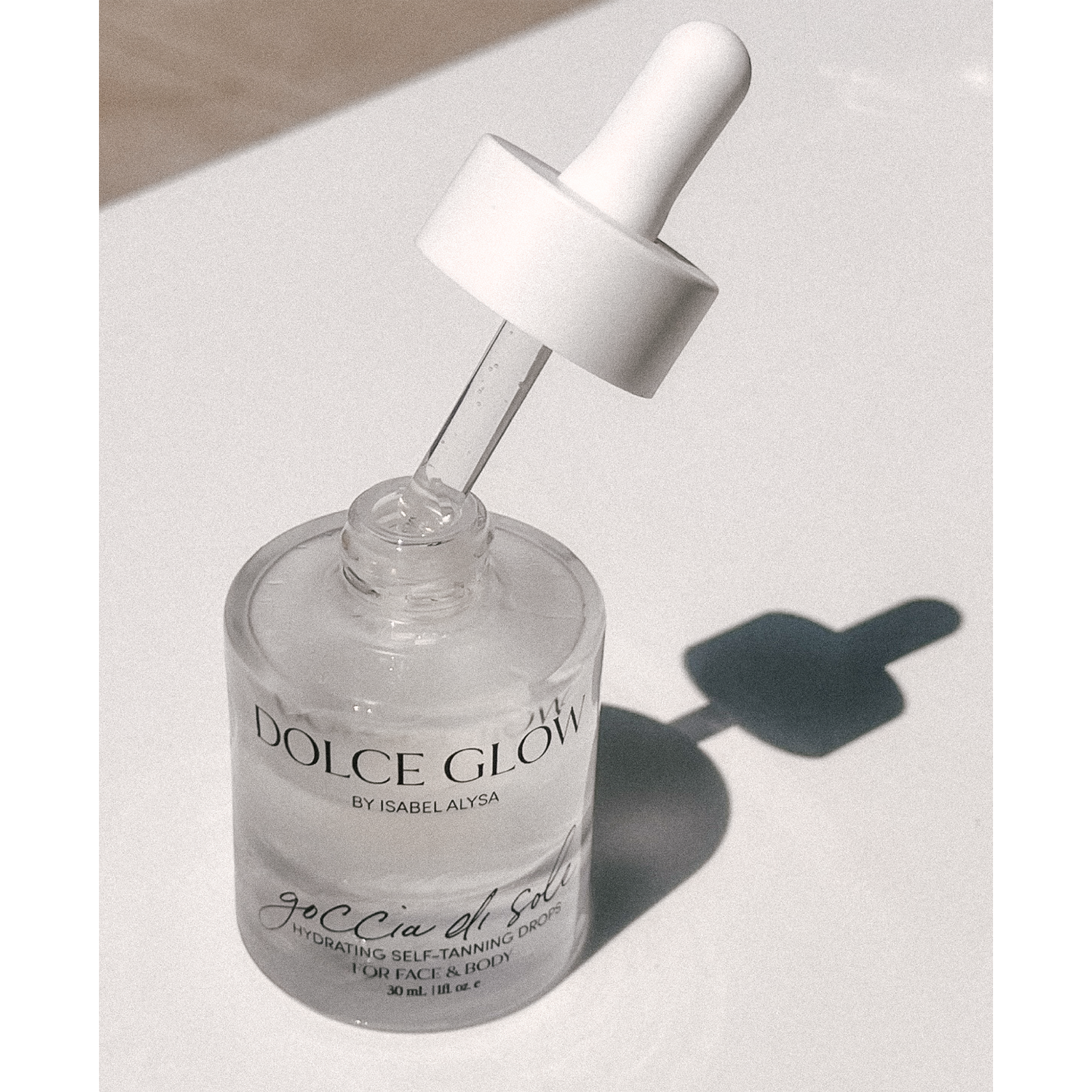Goccia di Sole Hydrating Self-Tanning Serum Drops for Face and Body