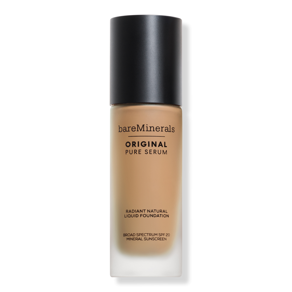 Bareminerals Original Pure Serum Radiant Natural Liquid Foundation Mineral Spf 20 - Medium Neutral 3