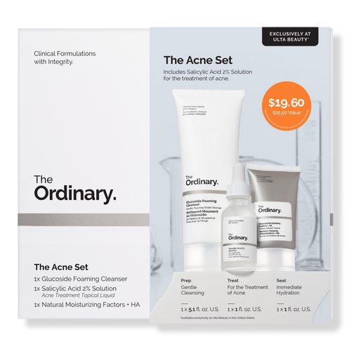 The Acne Set: 3-Step Regimen Kit