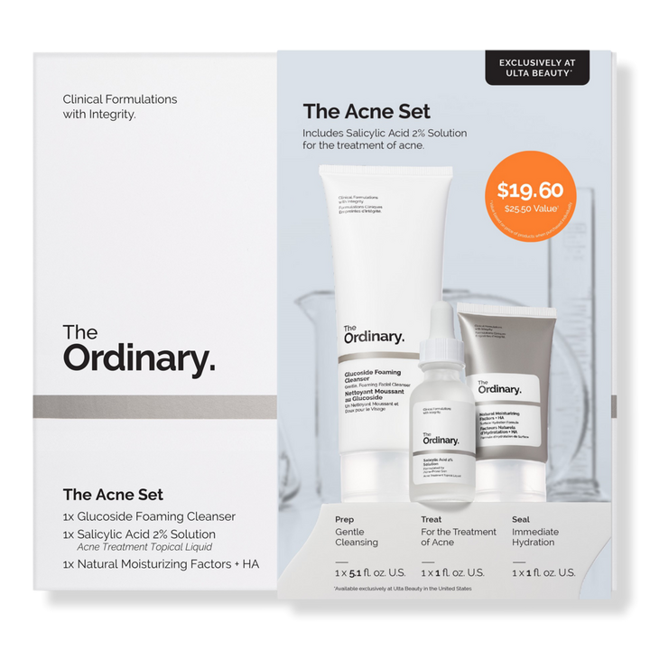 The Ordinary The Acne Set: 3-Step Regimen Kit #1