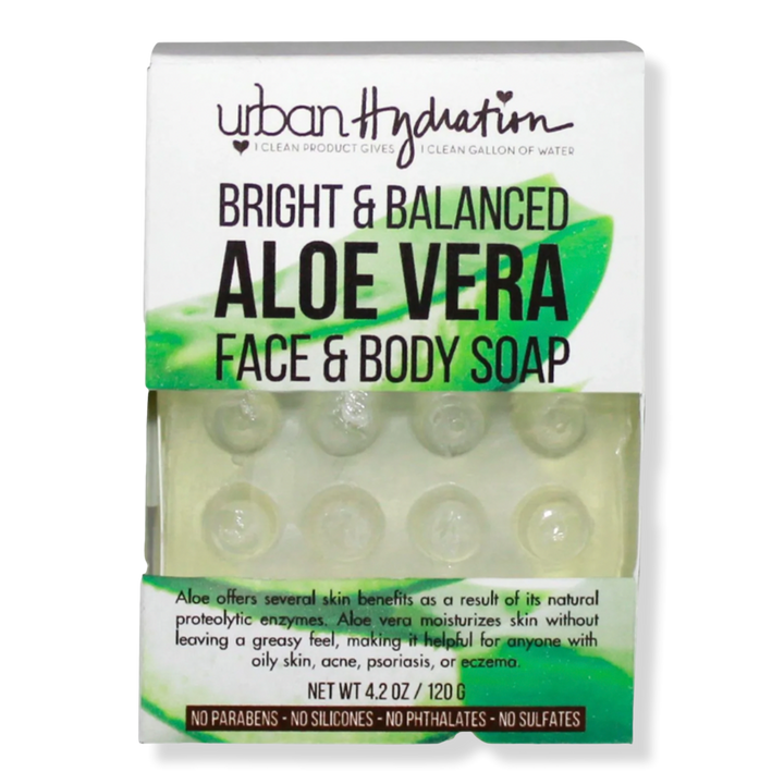 Urban Hydration Aloe Vera Leaf Face & Body Bar Soap #1