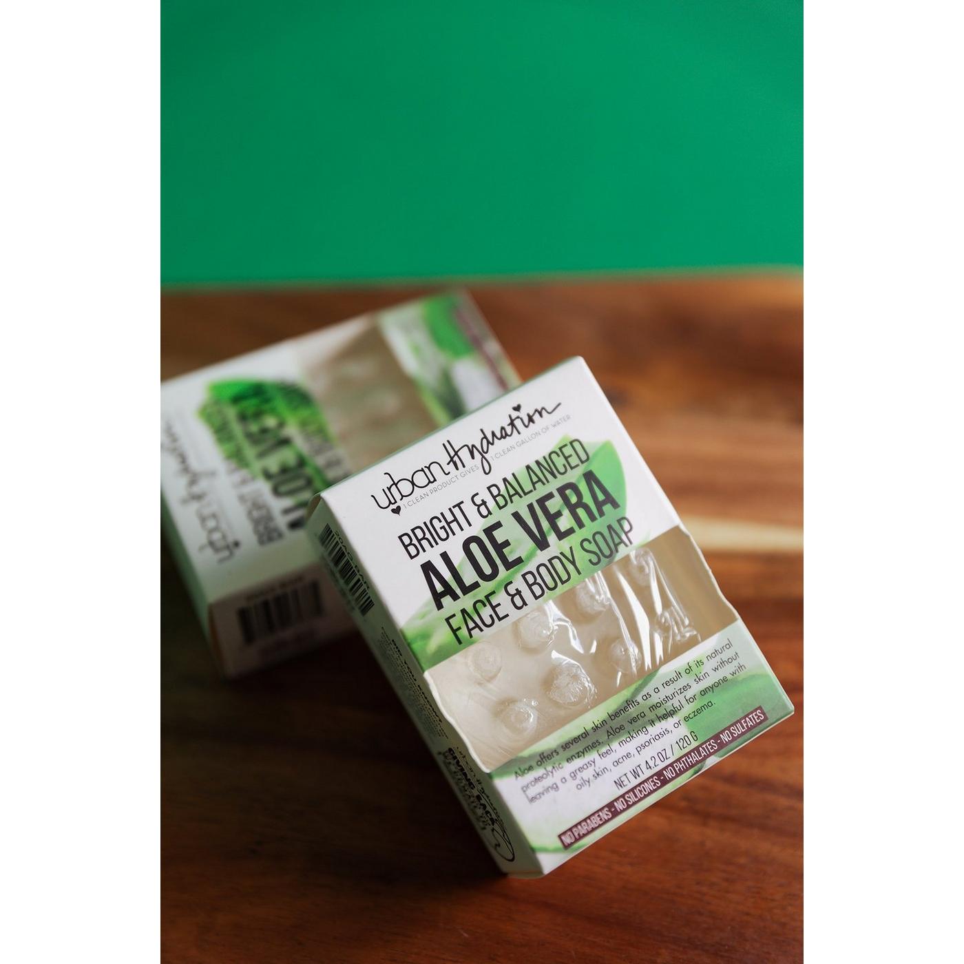Aloe Vera Leaf Face & Body Bar Soap