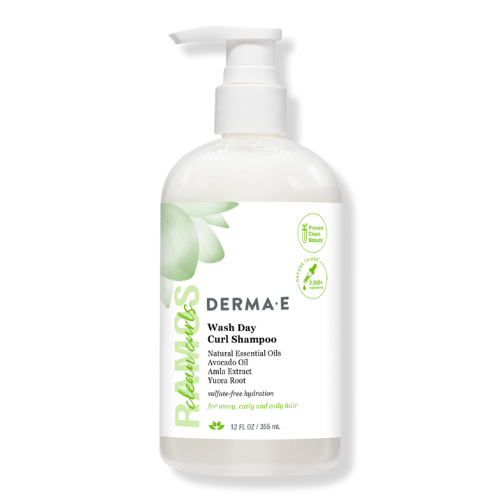 Derma E Alba Ramos Clean Curls Wash Day Curl Shampoo #1