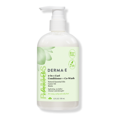 DERMA E Alba Ramos Clean Curls 2-In-1 Curl Conditioner + Co-Wash