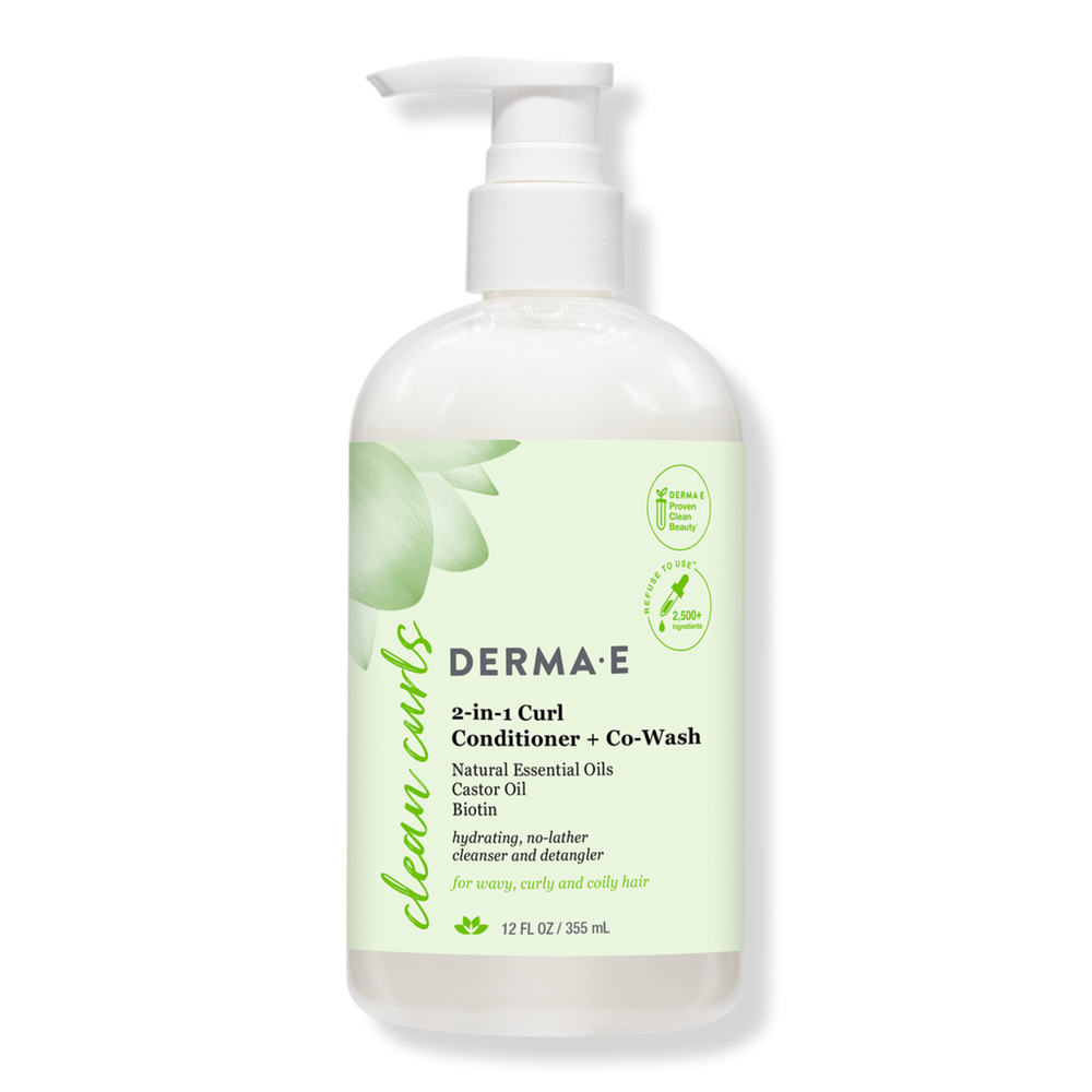 Derma-e Alba Ramos 2-in-1 Curl Conditioner + Co-wash