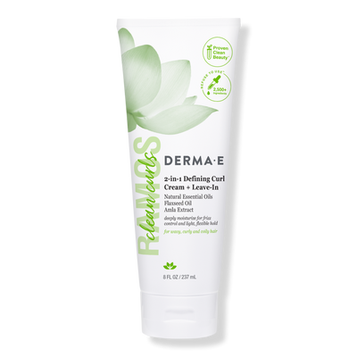 DERMA E Alba Ramos Clean Curls 2-In-1 Defining Curl Cream + Leave-In Treatment