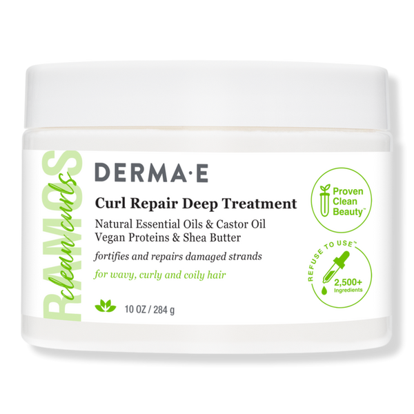 DERMA E Alba Ramos Clean Curls Curl Repair Deep Treatment Mask #1