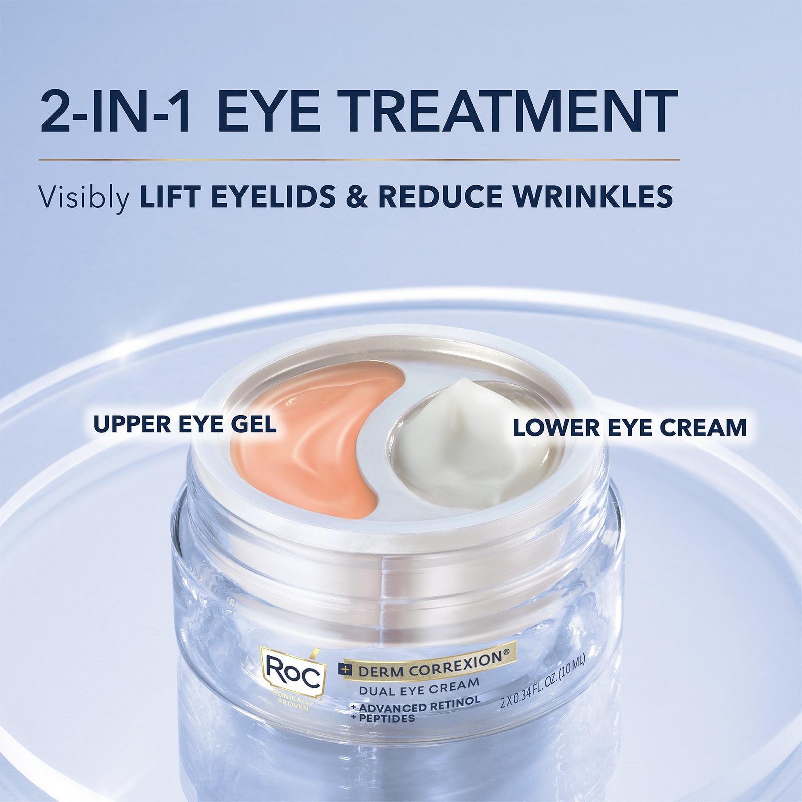 Derm Correxion Dual Eye Cream with Advanced Retinol + Peptides