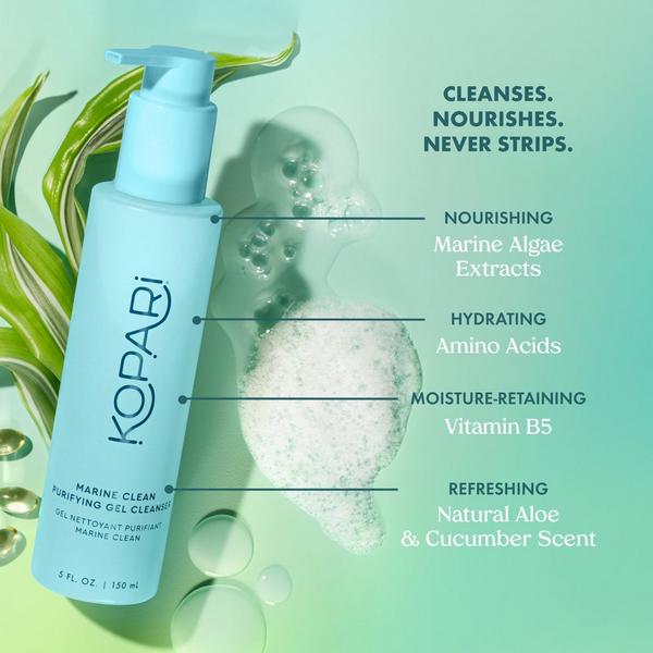 Kopari Beauty Marine Clean Purifying Gel Cleanser #5