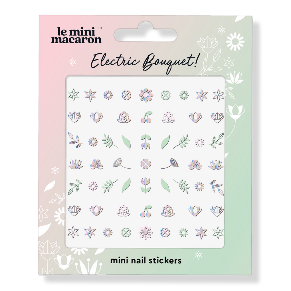 Macaron Color Series Nail Art Stickers Little Monster - Temu