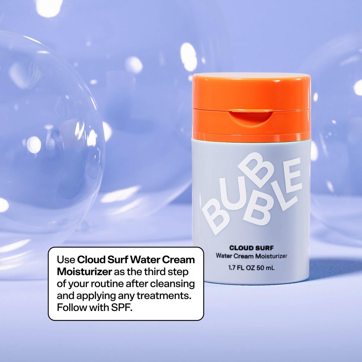Bubble Skincare Cloud Surf Water Cream Moisturizer 1.7 fl oz
