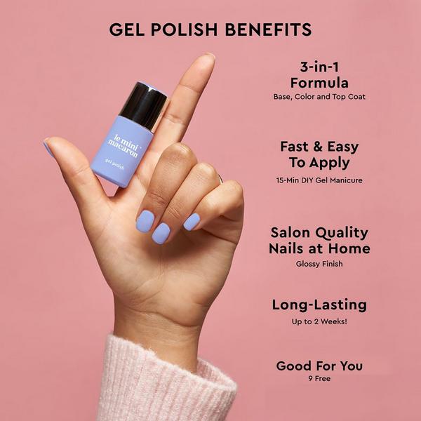 Le Mini Macaron 1-Step DIY Glossy Gel Manicure Kit #8