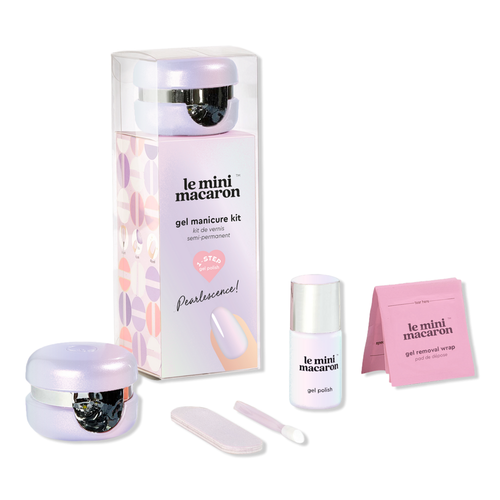 Le Mini Macaron 1-step Diy Glossy Gel Manicure Kit - Pearlescence