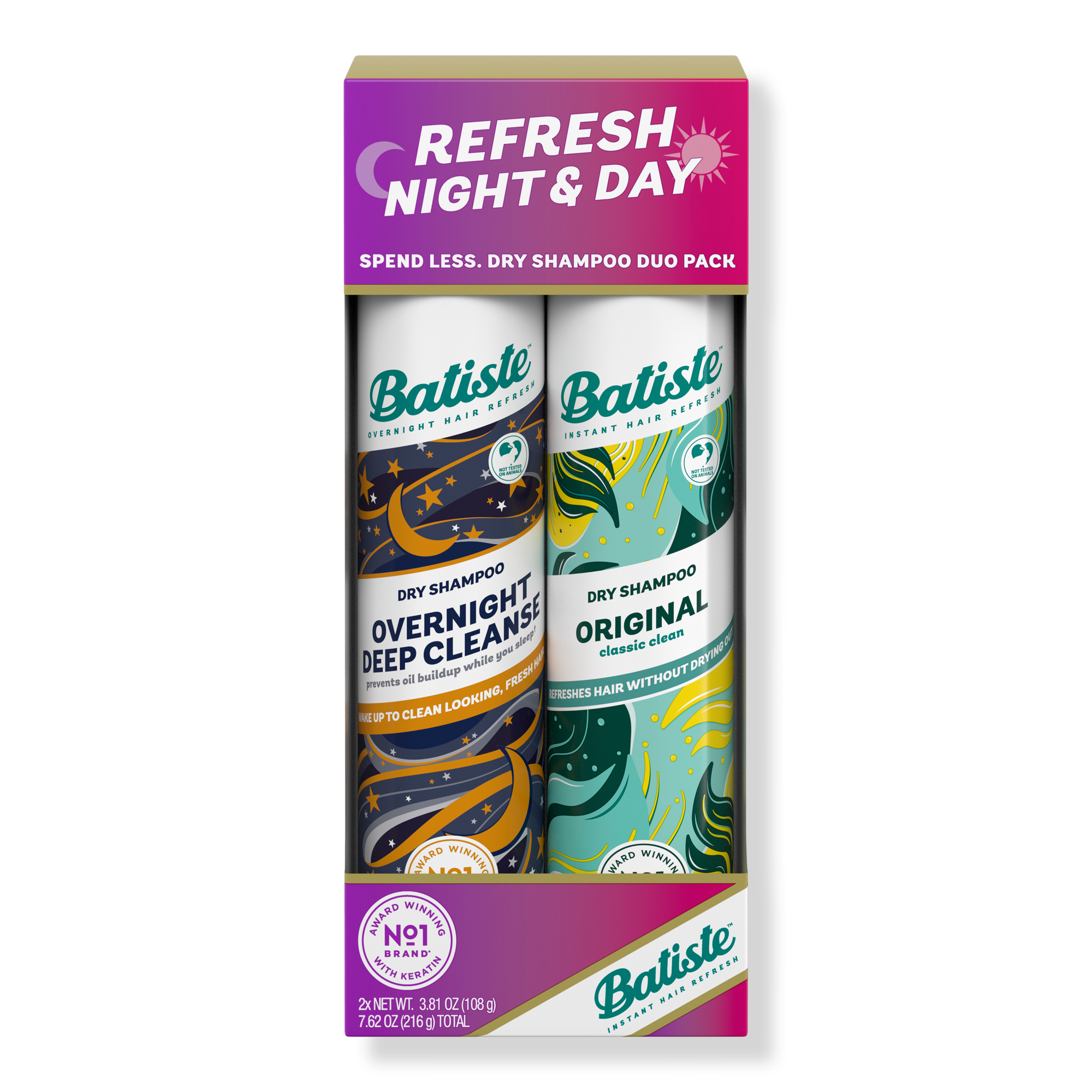 Batiste Refresh Day & Night Dry Shampoo Duo #1