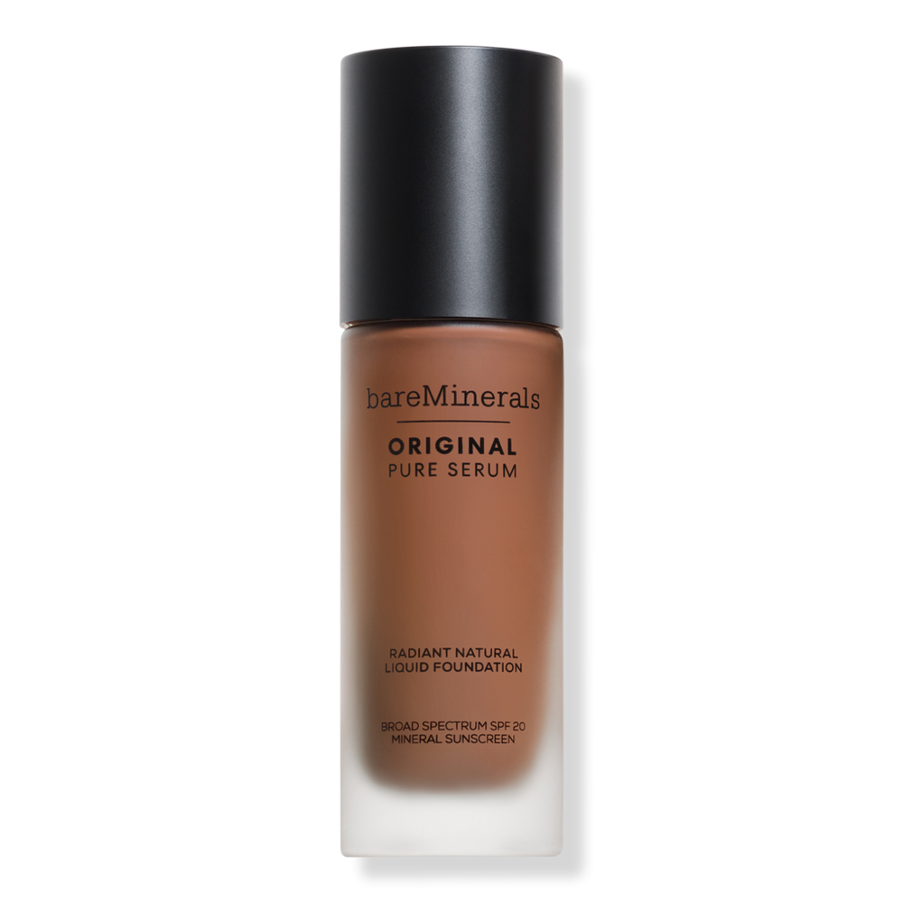 Bareminerals Original Pure Serum Radiant Natural Liquid Foundation Mineral Spf 20 - Deep Cool 5