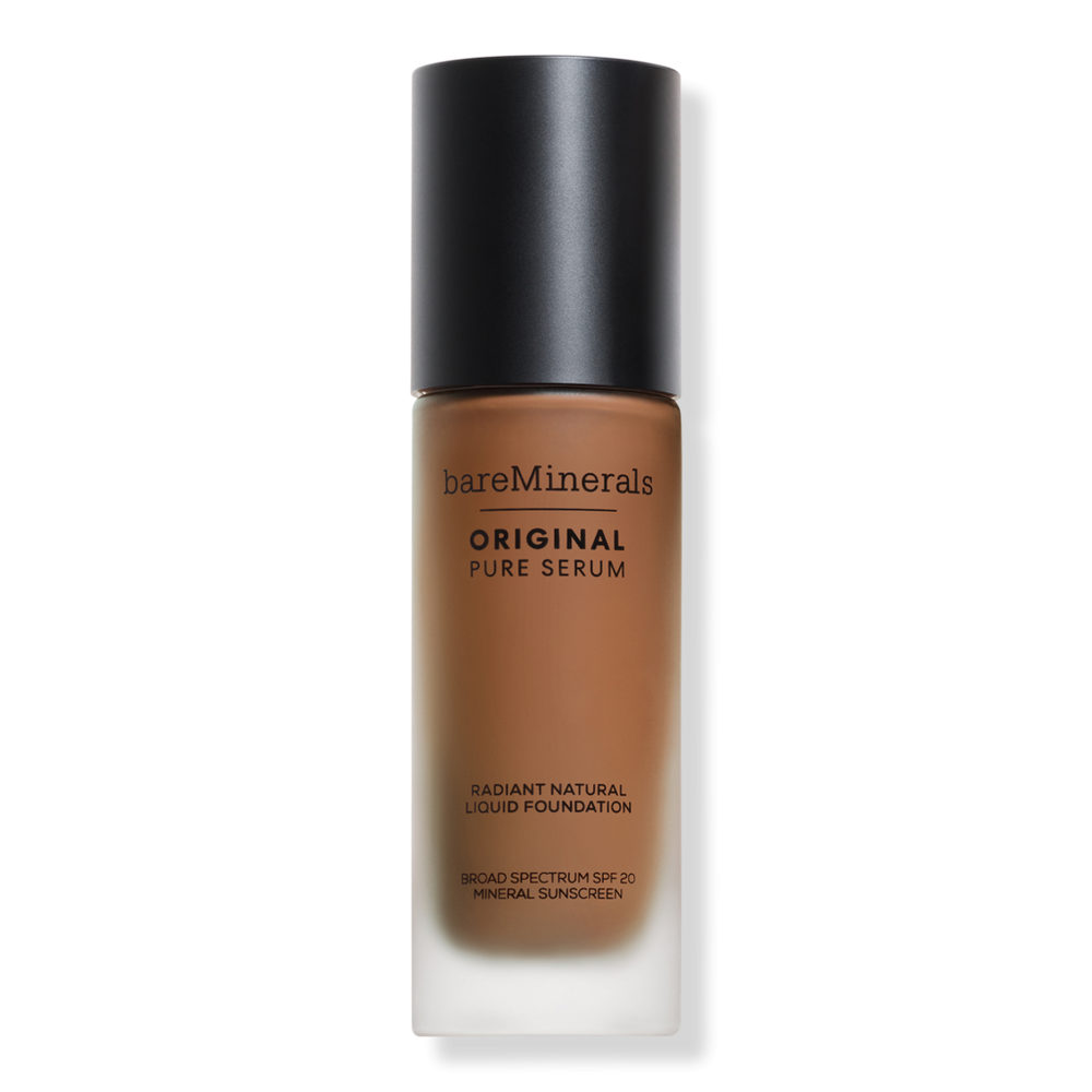 Bareminerals Original Pure Serum Radiant Natural Liquid Foundation Mineral Spf 20 - Deep Neutral 5