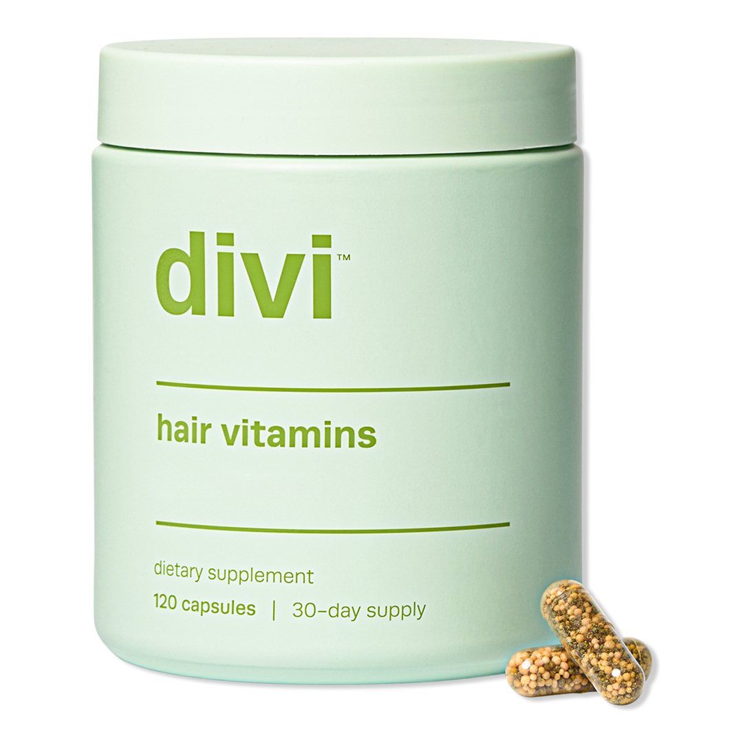 Divi Hair Vitamin and Supplement, Grow + Thicken #1