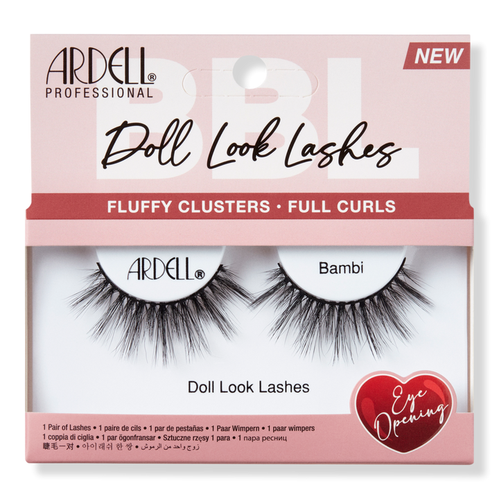 Ardell BBL Doll Lashes Bambi False Lash, Fluffy Clusters and Full Curls #1