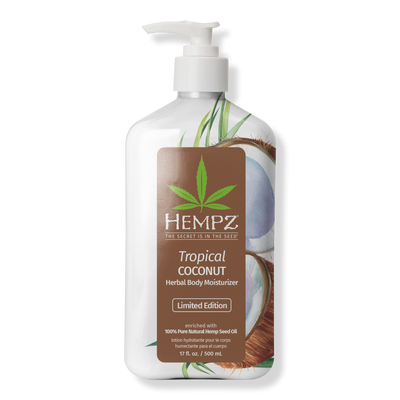 Hempz Limited Edition Tropical Coconut Herbal Body Moisturizer