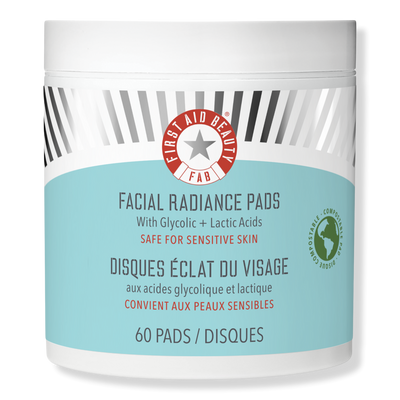 First Aid Beauty Facial Radiance Pads with Glycolic + Lactic Acids