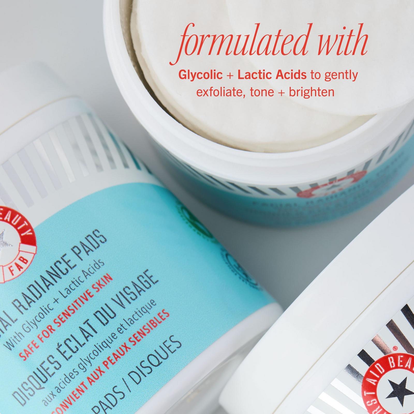 Facial Radiance Pads with Glycolic + Lactic Acids