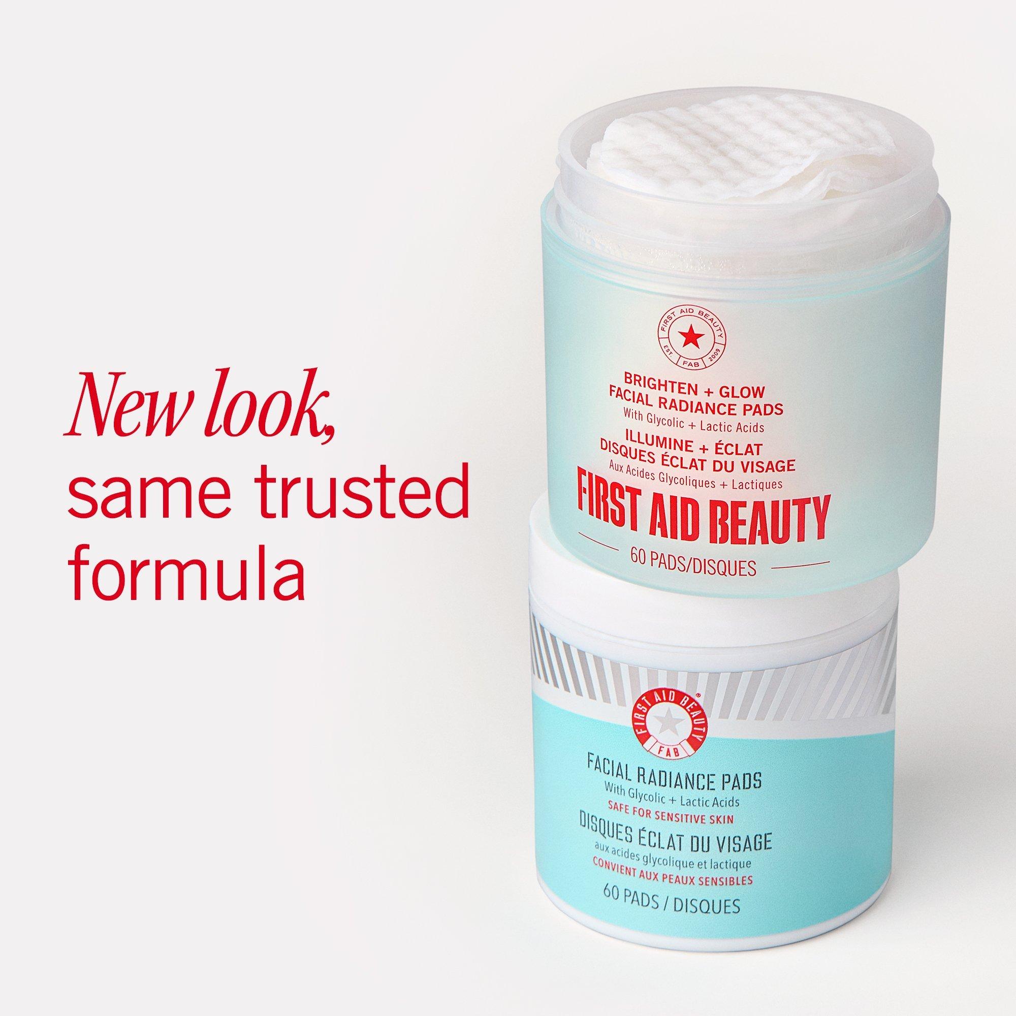 Подушечки для сияния лица с гликолевой и молочной кислотами First Aid Beauty — фото 2