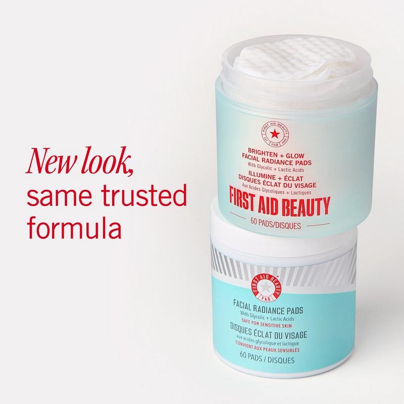 First Aid Beauty - 28 ct Facial Radiance Pads with Glycolic +